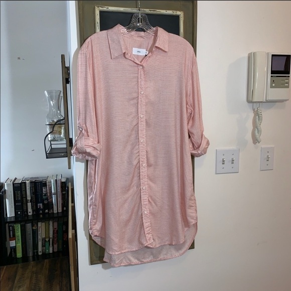 Onia Marie Collared Shirt Dress Small - Picture 4 of 7